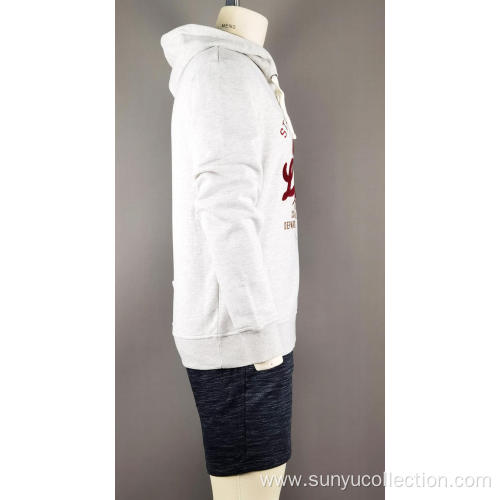 Men's long sleeve sweatshit with hood